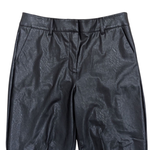COMMANDO Faux Leather 7/8 Trouser Pant in Black Medium - Picture 5 of 9